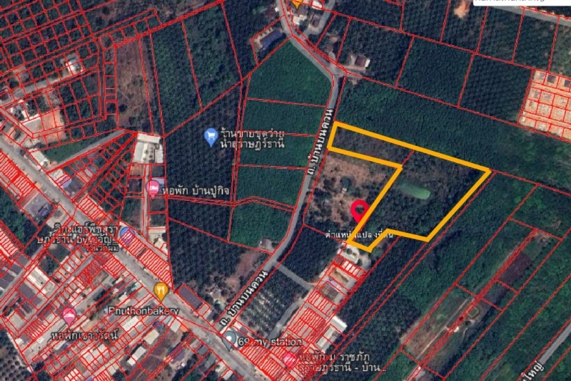 ขายด่วน! ที่ดินสุราษฎร์ธานี ใจกลางเมืองสุราษฎร์ฯ 13 ไร่กว่า