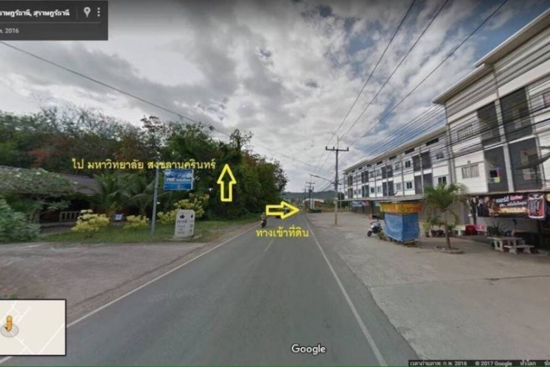 ขายด่วน! ที่ดินสุราษฎร์ธานี ใจกลางเมืองสุราษฎร์ฯ 13 ไร่กว่า
