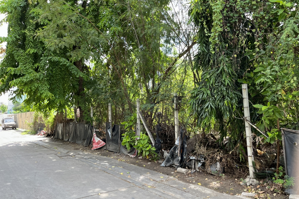 ให้เช่าที่ดิน ซอยสุขุมวิท 62 แยก 8 ที่ดินถมแล้ว