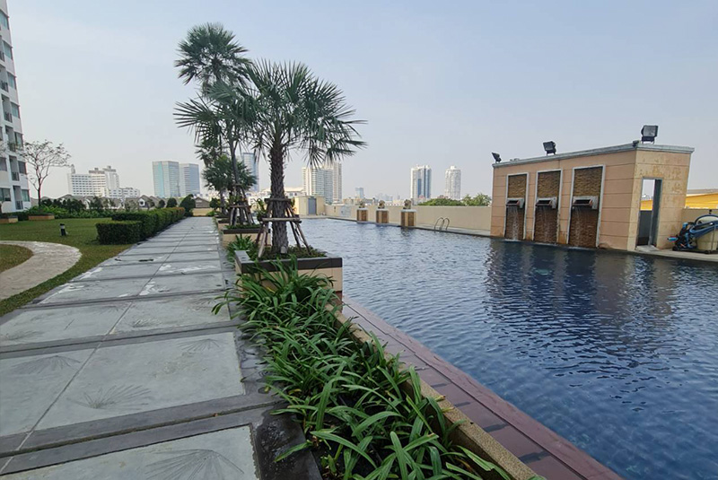 ขายคอนโด Supalai Park ศรีนครินทร์ ชั้น 22 ขนาด 51.61 ตรม 1 นอน 1 น้ำ ครัวบิลล์
