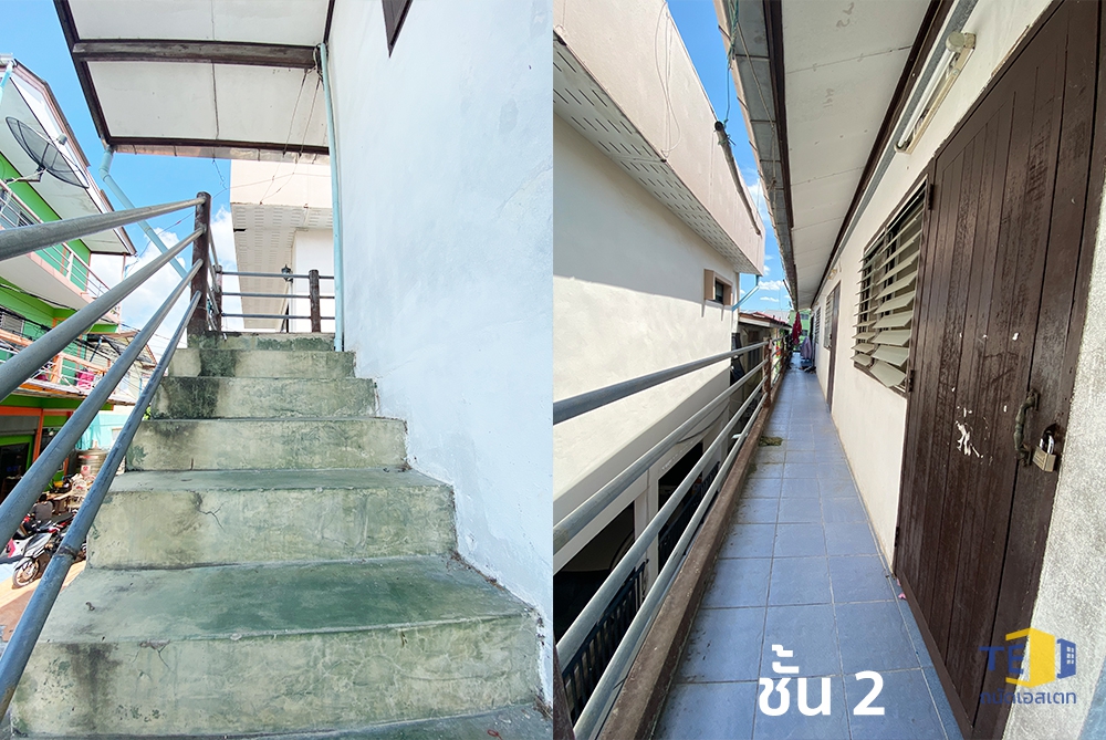 ขายอาคาร ห้องเช่าพร้อมผู้เช่าเป็นอาคาร 2 ชั้น มี 10 ห้อง ห้องน้ำในตัวทุกห้อง พื้นที่ 49 ตารางวา